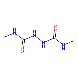 N~1~,N~2~-Dimethylhydrazine-1,2-dicarboxamide structure