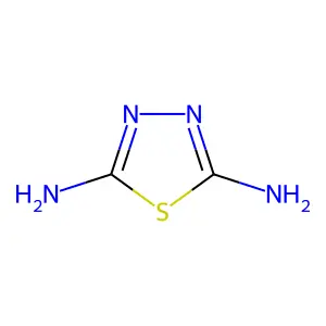 1,3,4-噻二唑-2,5-二胺 structure
