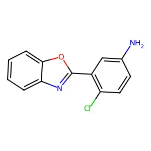 3-(1,3-Benzoxazol-2-YL)-4-chloroaniline structure