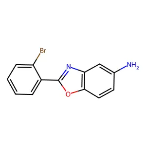 2-(2-Bromophenyl)-5-benzoxazolamine structure