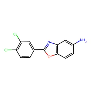 2-(3,4-Dichlorophenyl)-5-benzoxazolamine structure