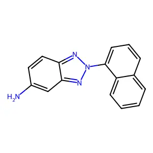 2-(naphthalen-1-yl)-2H-benzo[d][1,2,3]triazol-5-amine structure