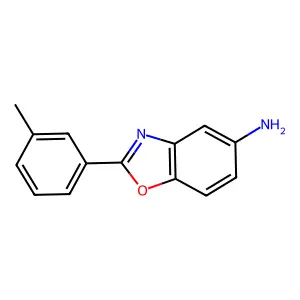 2-(3-Methylphenyl)-5-benzoxazolamine structure