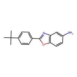 2-(4-Tert-butylphenyl)-1,3-benzoxazol-5-amine structure