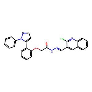 CAS 293740-67-7 - C27H20ClN5O2 structure