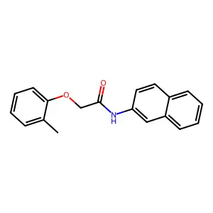 2-(2-methylphenoxy)-N-(naphthalen-2-yl)acetamide structure