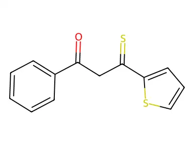 1-Phenyl-3-(thiophen-2-yl)-3-thioxopropan-1-one structure