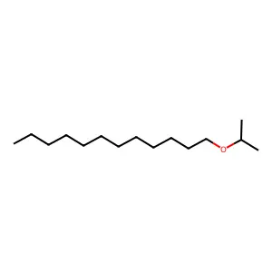 Ether, dodecyl isopropyl structure