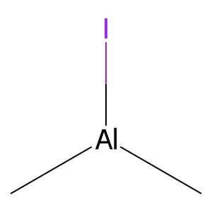 Aluminum, iododimethyl- structure