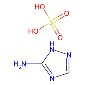 1H-1,2,4-三唑-3-胺硫酸盐 structure