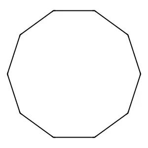 环癸烷 structure