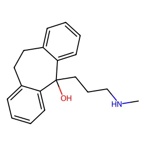 10,11-Dihydro-5-[3-(methylamino)propyl]-5H-dibenzo[a,d]cyclohepten-5-ol structure
