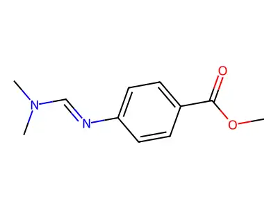 Methyl 4-([(E)-(dimethylamino)methylidene]amino)benzoate structure