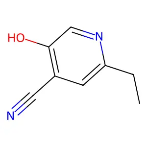 2-Ethyl-5-hydroxypyridine-4-carbonitrile structure