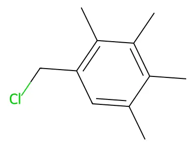 1-(Chloromethyl)-2,3,4,5-tetramethylbenzene structure