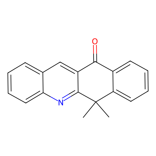 6,6-Dimethylbenzo[b]acridin-11(6h)-one structure
