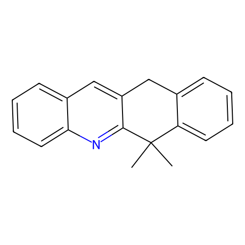 6,6-Dimethyl-6,11-dihydrobenzo[b]acridine structure