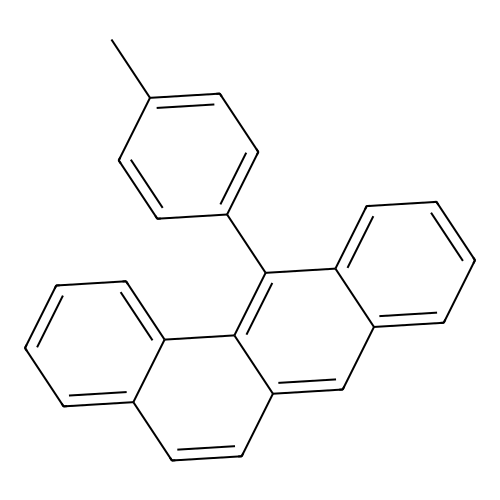 12-(4-Methylphenyl)tetraphene structure