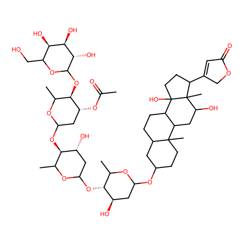 lanatoside C structure