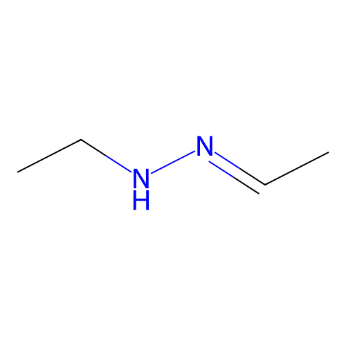 (1E)-Ethanal ethylhydrazone structure