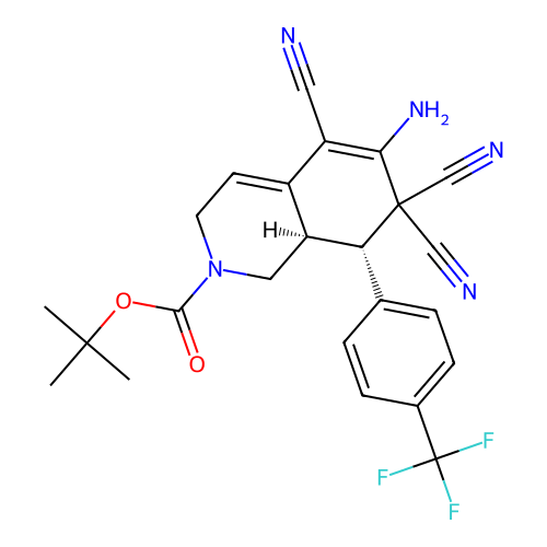 C24H22F3N5O2 structure