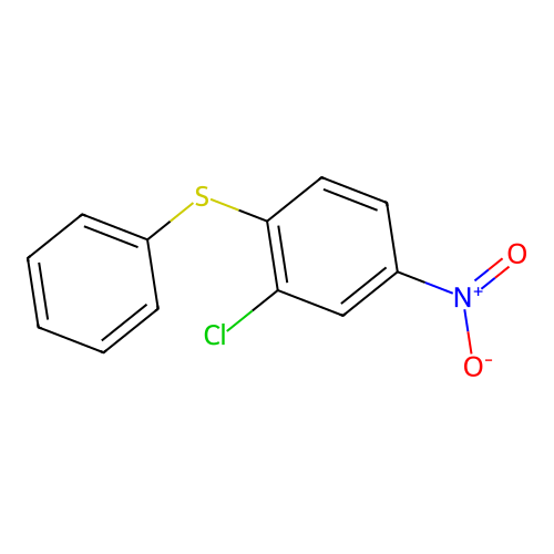 2-Chloro-4-nitro-1-phenylsulfanyl-benzene structure
