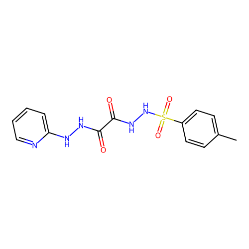 N'~1~-[(4-methylphenyl)sulfonyl]-N'~2~-(pyridin-2-yl)ethanedihydrazide structure