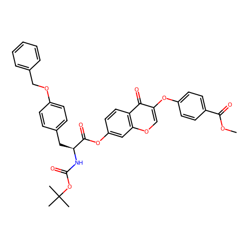 C38H35NO10 structure