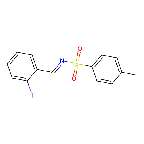 N-(2-Iodobenzylidene)-4-methylbenzenesulfonamide structure