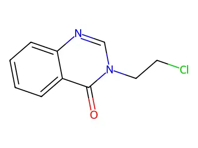 3-(2-Chloroethyl)-4(3H)-quinazolinone structure