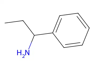 1-苯基丙-1-胺 structure