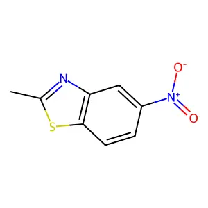 Benzothiazole, 2-methyl-5-nitro- structure
