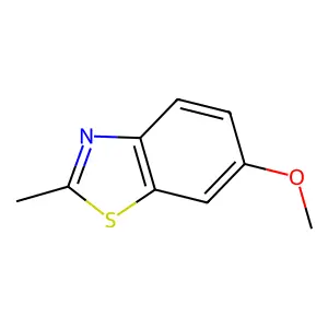 6-Methoxy-2-methylbenzothiazole structure