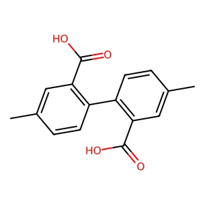 4,4'-二甲基联苯-2,2'-二甲酸 structure
