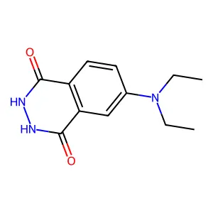 6-(Diethylamino)-2,3-dihydrophthalazine-1,4-dione structure