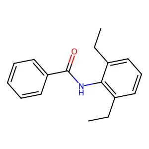 2',6'-Diethylbenzanilide structure