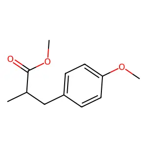 3-(4-Methoxy-phenyl)-2-methyl-propionic acid, methyl ester structure