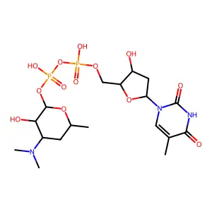 dTDP-alpha-D-desosamine structure