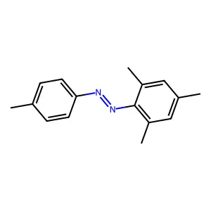 2,4,4',6-Tetramethylazobenzene structure