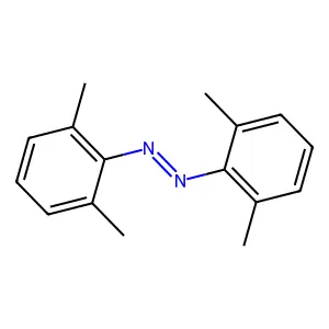 Bis(2,6-dimethylphenyl)diazene structure