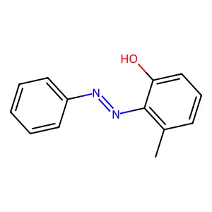 2-(Phenylazo)-M-cresol structure