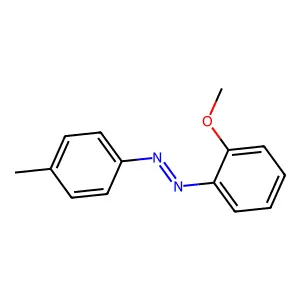 2-Methoxy-4'-methylazobenzene structure