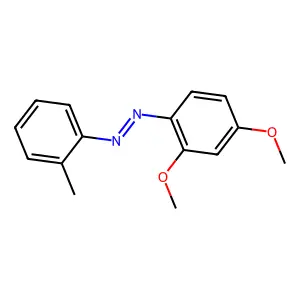 2,4-Dimethoxy-2'-methylazobenzene structure