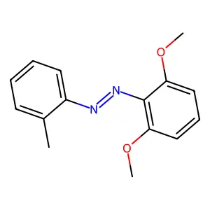2,6-Dimethoxy-2'-methylazobenzene structure