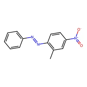 2-Methyl-4-nitroazobenzene structure