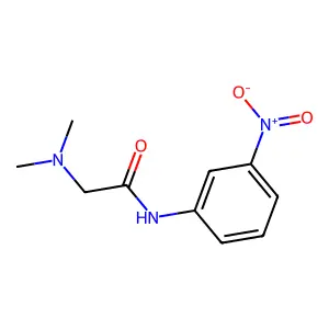 2-(Dimethylamino)-N-(3-nitrophenyl)acetamide structure