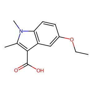 5-乙氧基-1,2-二甲基-1H-吲哚-3-甲酸 structure