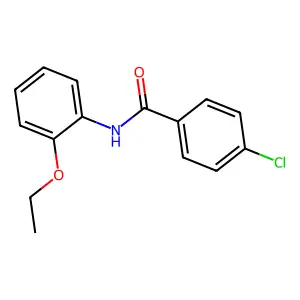 4-chloro-N-(2-ethoxyphenyl)benzamide structure