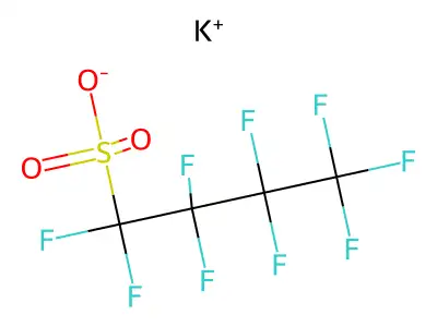 potassium perfluorobutanesulfonate structure