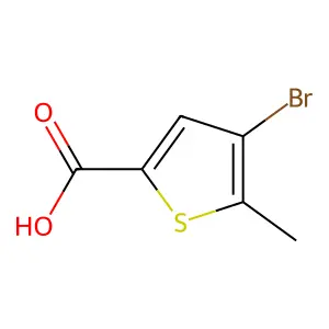 4-Bromo-5-methylthiophene-2-carboxylic acid structure
